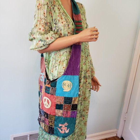 Cute Fabric bohemian bag, NWOT. - Picture 11 of 14